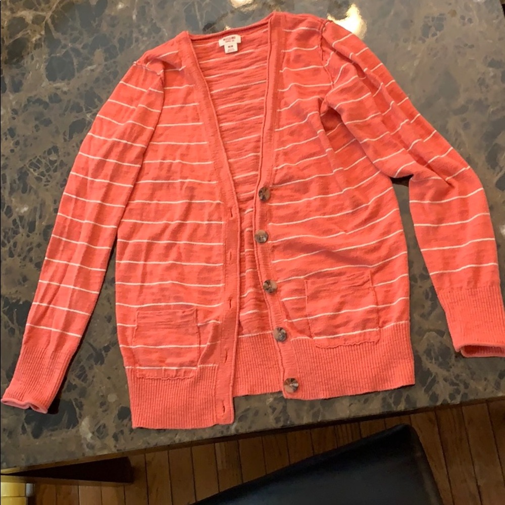 Mossimo Supply Co. Coralish Cardigan. Size M.